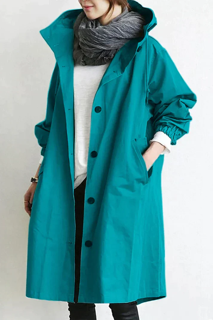 Adelheid | Women's Classic Hooded Trench Coat
