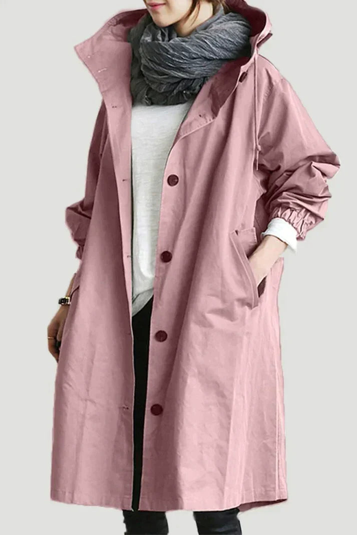 Adelheid | Women's Classic Hooded Trench Coat