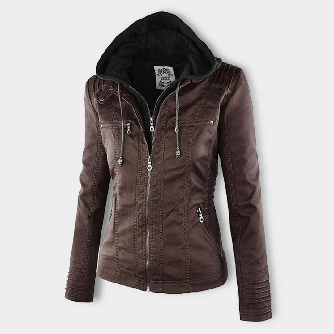 Chantal | Elegante taillierte Damenjacke mit Reißverschluss