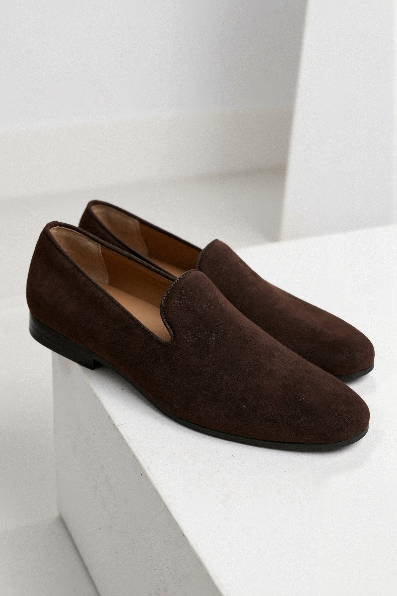 Sandro | Herren Braune Wildleder-Loafer