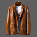 Aaron | Herren modische Lederjacke