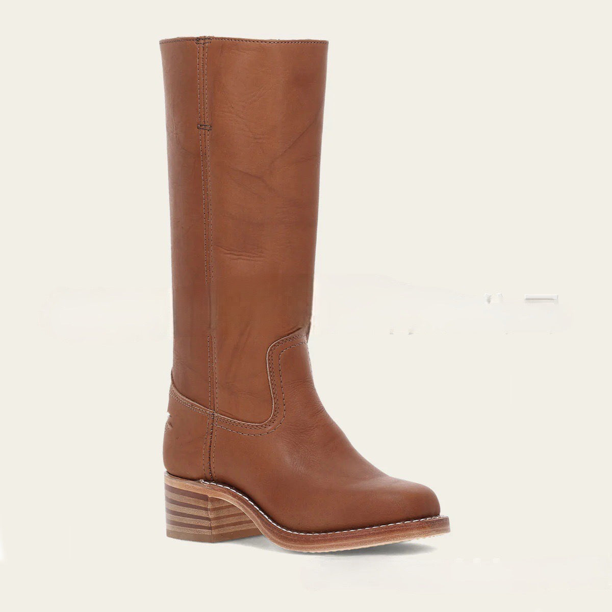 Agatha | Damen Western Lederstiefel mit Blockabsatz