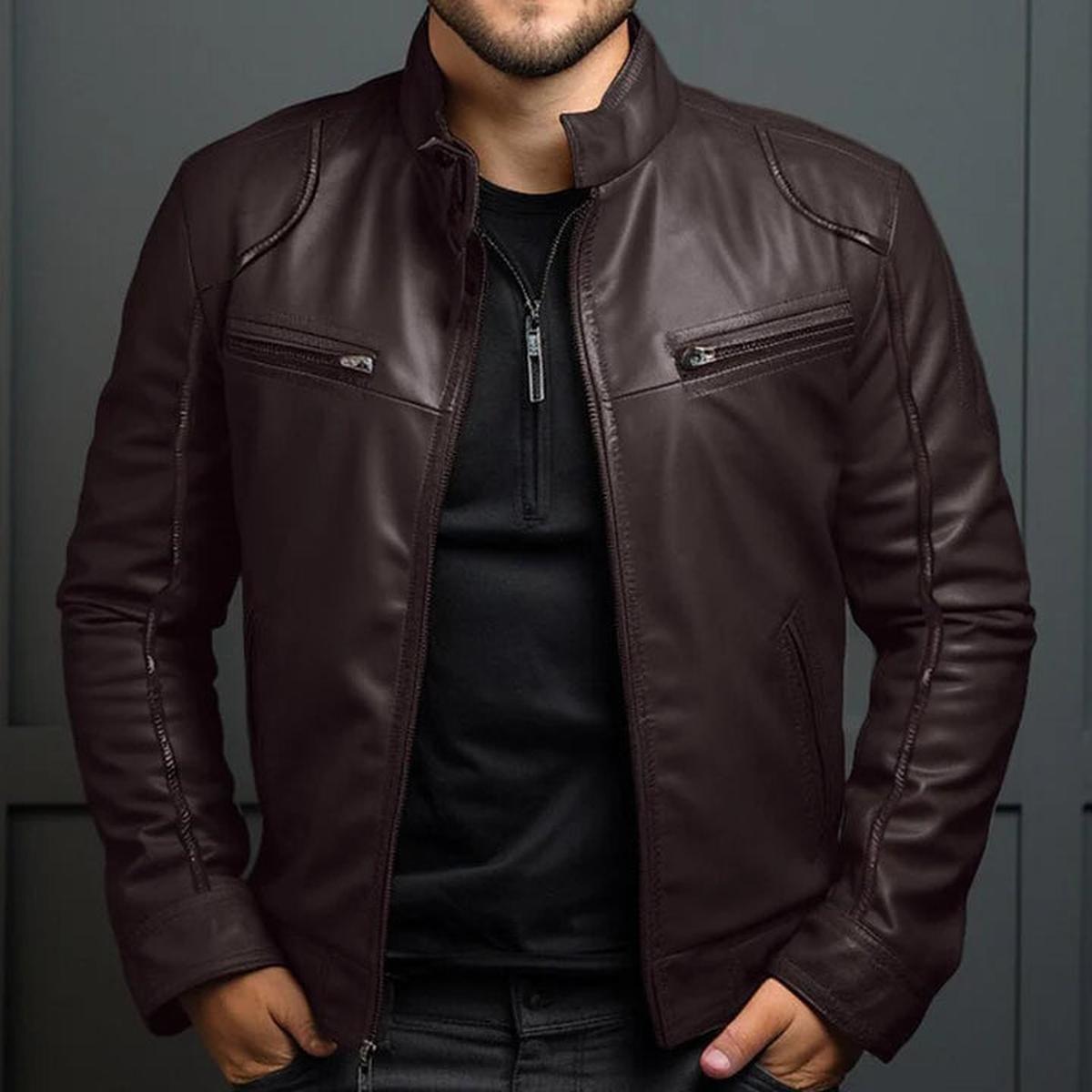 Alexander | Herren Klassische Bikerjacke