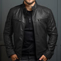Alexander | Herren Klassische Bikerjacke