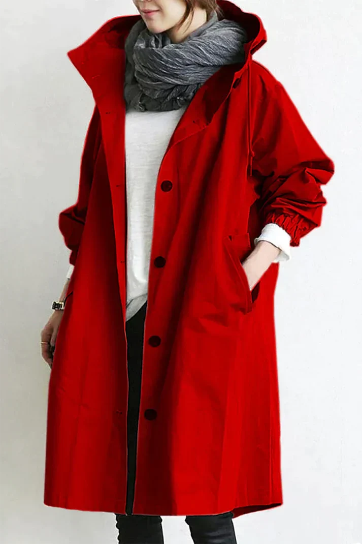 Adelheid | Women's Classic Hooded Trench Coat