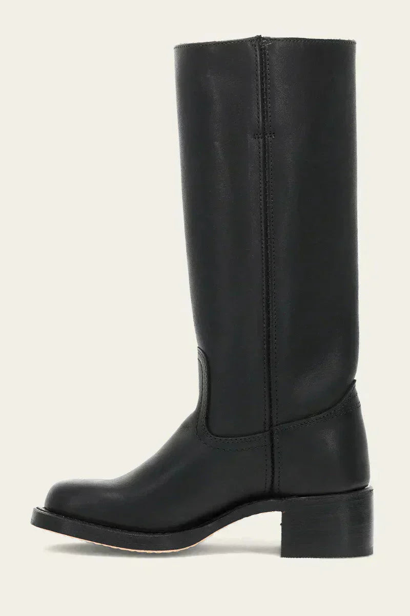 Agatha | Damen Western Lederstiefel mit Blockabsatz