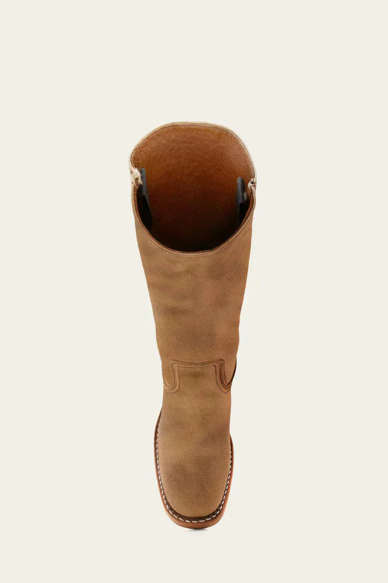 Agatha | Damen Western Lederstiefel mit Blockabsatz