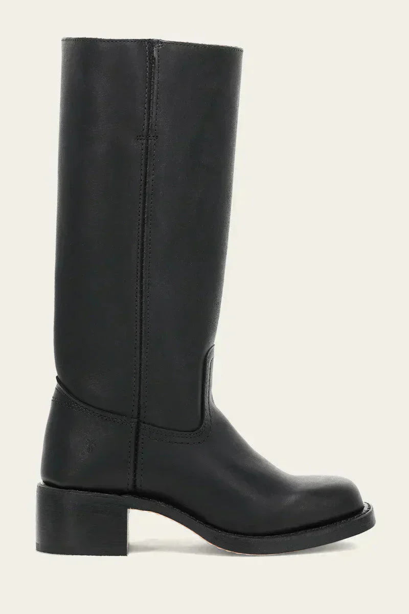 Agatha | Damen Western Lederstiefel mit Blockabsatz