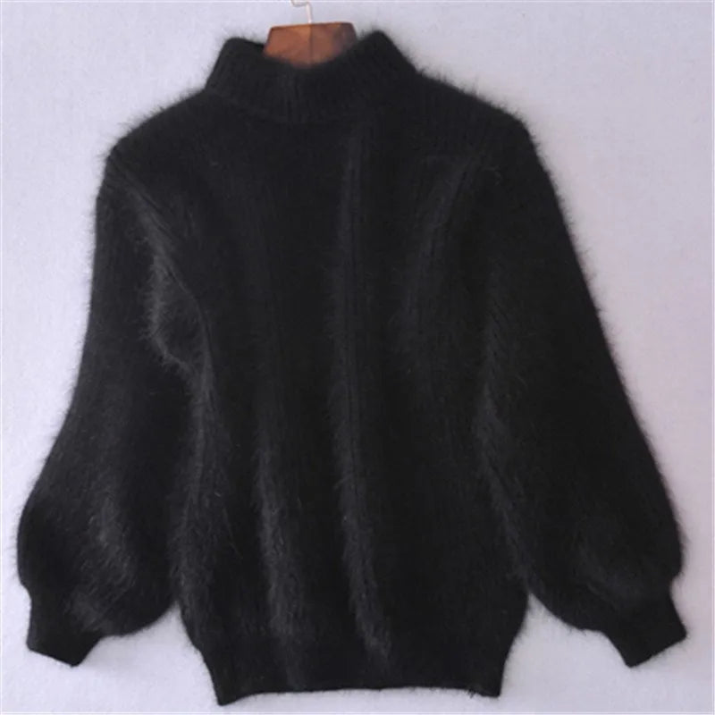 Adelinde | Damen Locker Gestrickter Vintage-Pullover